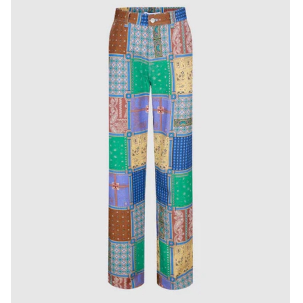 Sundae School Multicolor Patchwork Pants